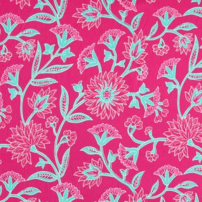 <h2>Cotton Voile Floral Vines, Pink &ndash; Lightweight and Translucent</h2>, 