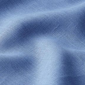 Linen Fabric – steel blue | Remnant 90cm, 
