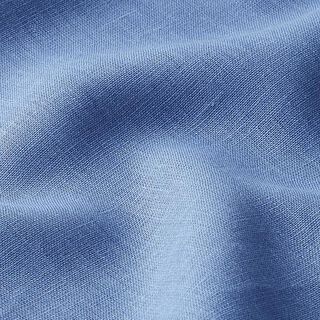 Linen Fabric – steel blue, 