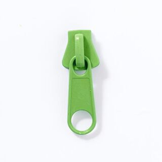 Metal Zip Pull (teeth width 8) - green, 