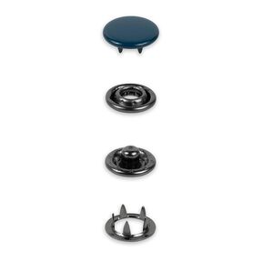 Jersey snap fasteners [12 mm] | Prym – navy blue, 