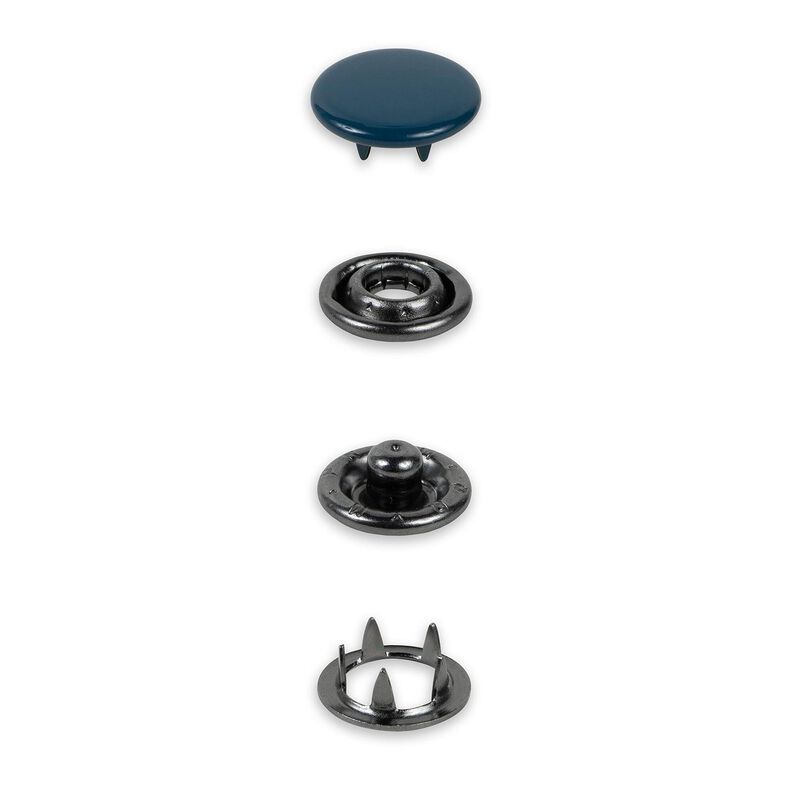 Jersey snap fasteners [12 mm] | Prym – navy blue,  image number 2
