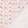 GOTS Cotton Jersey colorful flowers Digital Print | Poppy Fabrics – white/apricot,  thumbnail number 4