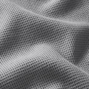 Waffle piqué Mini – grey, 