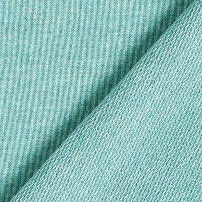 Fine Mottled French Terry – green/grey, image number 5