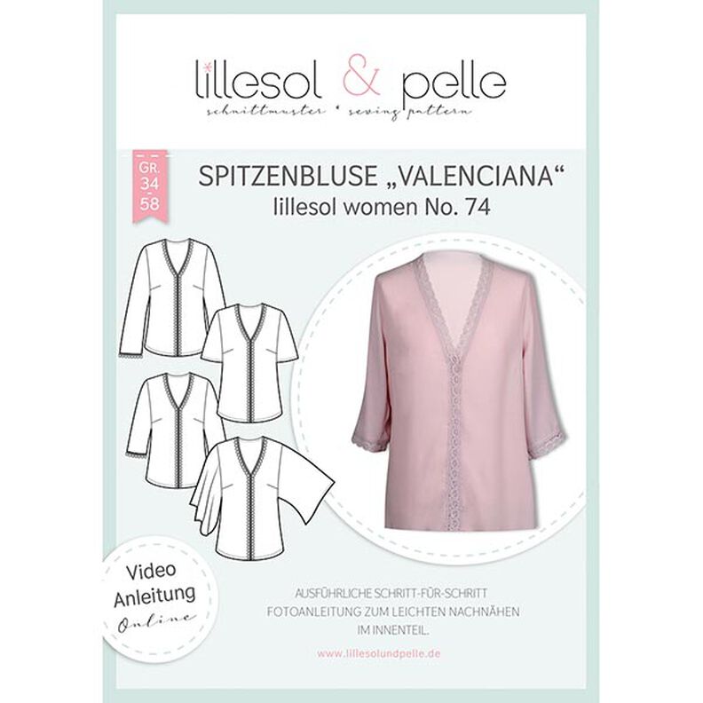 Blouse Valenciana | Lillesol & Pelle No. 74 | 34-58,  image number 1