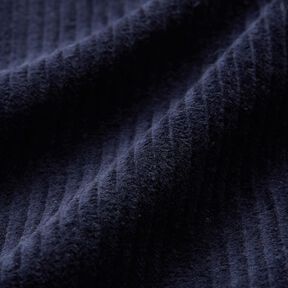 Stretchy wide corduroy – navy blue, 