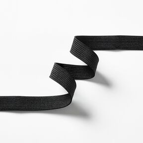 Smooth elastic tape [3 m | 15 mm] – black, 