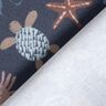 Cotton Jersey cute sea creatures Digital Print | Poppy Fabrics – midnight blue,  thumbnail number 4