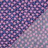 Cotton Poplin summer flowers| Poppy Fabrics – pink/indigo,  thumbnail number 4