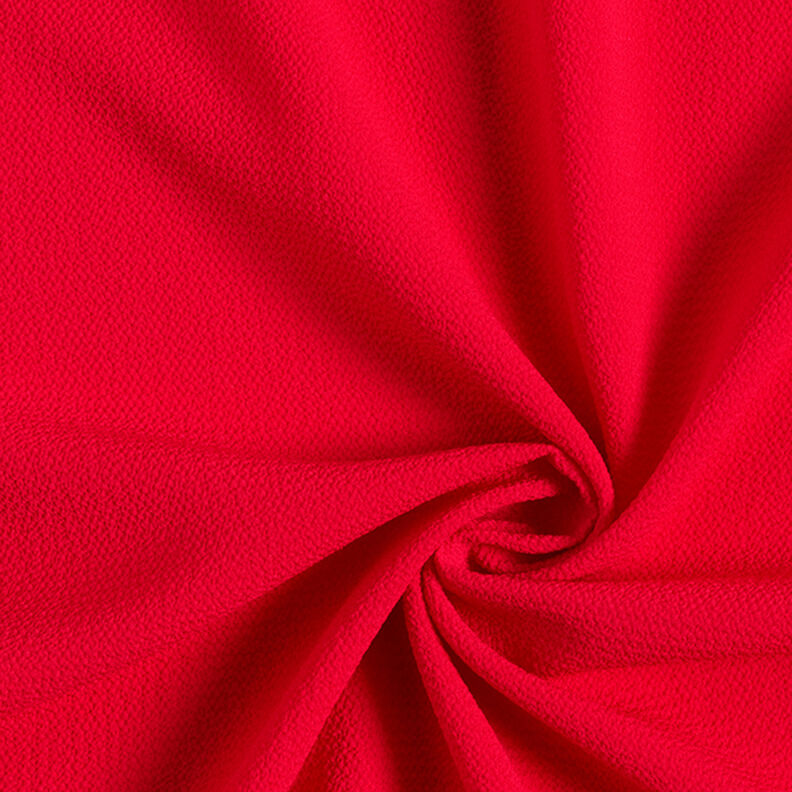 Plain crepe fabric – red,  image number 3