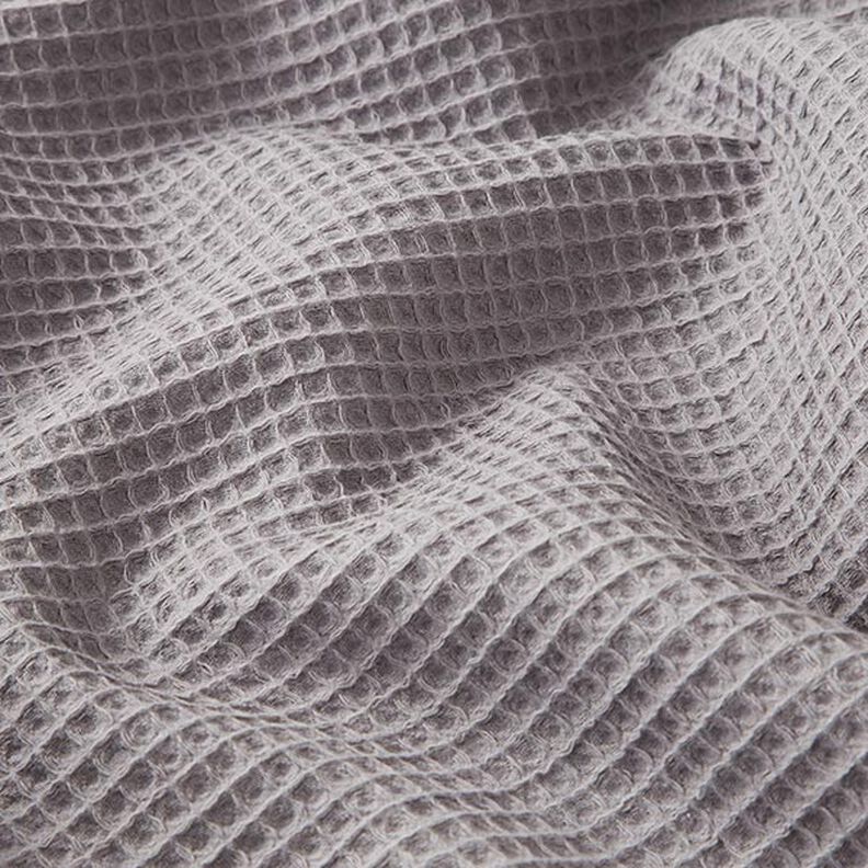 Waffle Piqué – grey,  image number 3