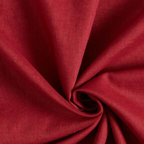Lightweight linen blend pre-washed – carmine, 