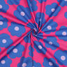 Cotton Poplin Big Flower | Nerida Hansen – intense pink/denim blue,  thumbnail number 3