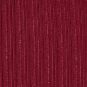 Plain ribbed knit – burgundy, 