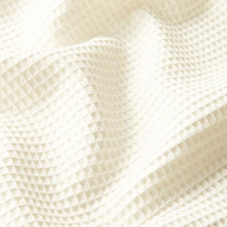 Waffle Piqué – offwhite, image number 3
