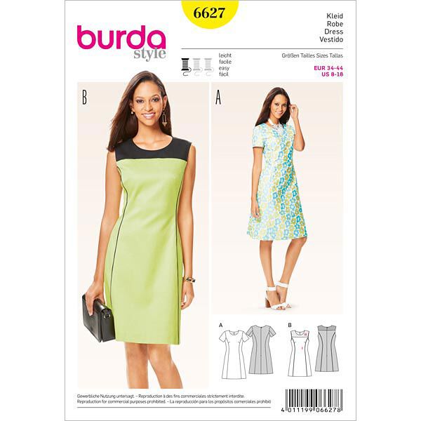 Dress, Burda 6627,  image number 1