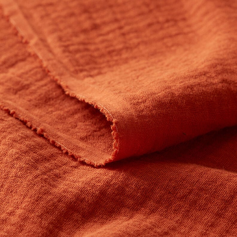 Double Gauze/Muslin – terracotta,  image number 5
