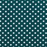 Cotton Poplin Polka dots – dark green/white,  thumbnail number 1