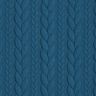 Cabled Cloque Jacquard Jersey – petrol,  thumbnail number 1