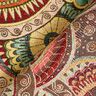 Decor Fabric Tapestry Fabric abstract paisley – light beige/carmine,  thumbnail number 4