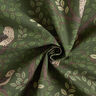 Decor Fabric Half Panama Forest owls – dark green/chocolate,  thumbnail number 3