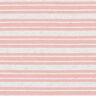 Viscose jersey, irregular glitter stripes – offwhite/rosé,  thumbnail number 1
