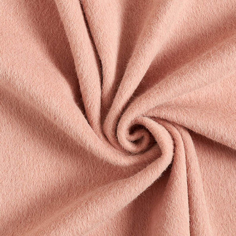 Plain Fluffy Coating Fabric – rose gold,  image number 1