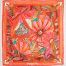 Beachwear Panel Pareo Summer Flowers – orange/yellow olive,  thumbnail number 1