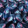 Cotton Jersey dandelions | Glitzerpüppi – midnight blue/purple,  thumbnail number 2