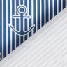 Decor Fabric Half Panama anchor – ocean blue/white,  thumbnail number 4
