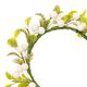 Decorative Floral Wreath with Berries [Ø 9 cm/ 16 cm] – white/green,  thumbnail number 2