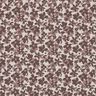 Sea of Flowers Cotton Poplin – taupe/brown,  thumbnail number 1