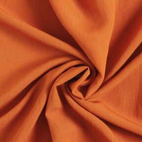 Plain-coloured plain weave viscose blend – terracotta, 