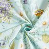 Cotton Poplin wildflowers – pale mint/lavender,  thumbnail number 3