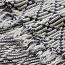 Diamonds chunky knit cotton – white/navy blue,  thumbnail number 5