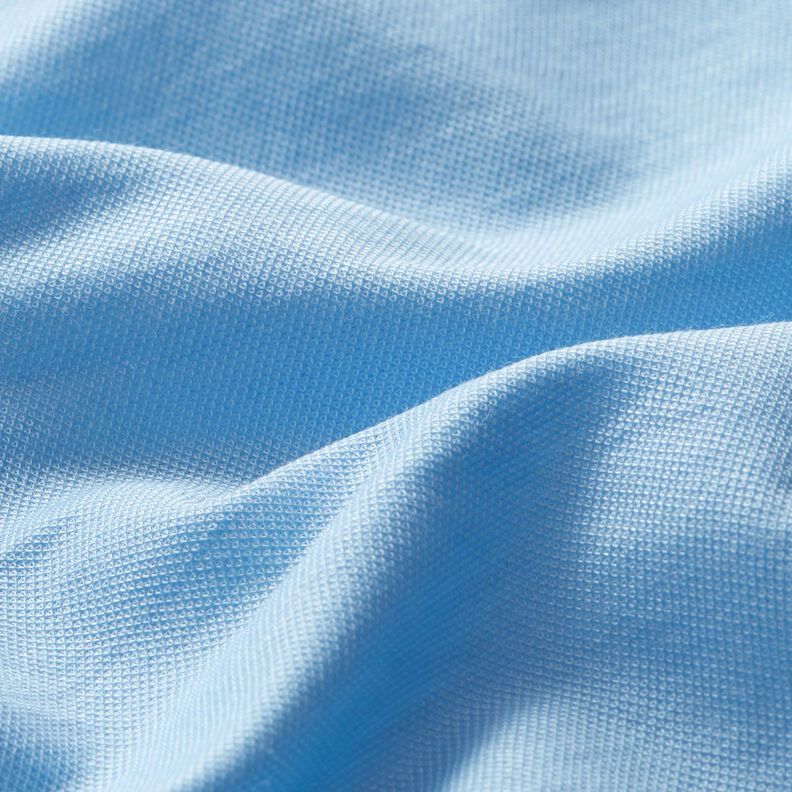 plain fine viscose blend – light blue,  image number 2