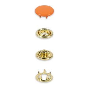 Jersey snap fasteners [12 mm] | Prym – orange, 