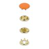 Jersey snap fasteners [12 mm] | Prym – orange,  thumbnail number 2