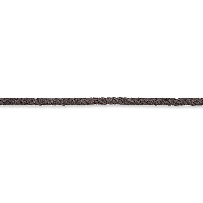 Cotton cord [Ø 3 mm] – dark grey,  image number 2