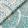 Decor Fabric Jacquard elegant tiles – light petrol/light beige,  thumbnail number 4