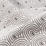 Decor Fabric Half Panama minimalist arches – white/grey,  thumbnail number 2
