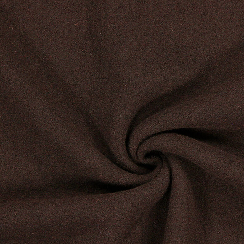 Fulled woollen loden – dark brown,  image number 1