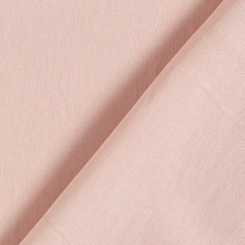 Plain-coloured plain weave viscose blend – light dusky pink, image number 4