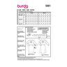 Dress | Burda 5861 | 34-44,  thumbnail number 9