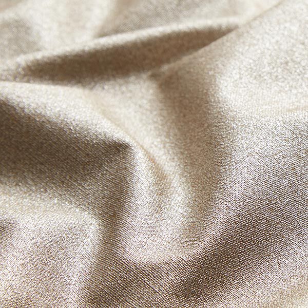 Coated Cotton Glitter – gold metallic,  image number 2