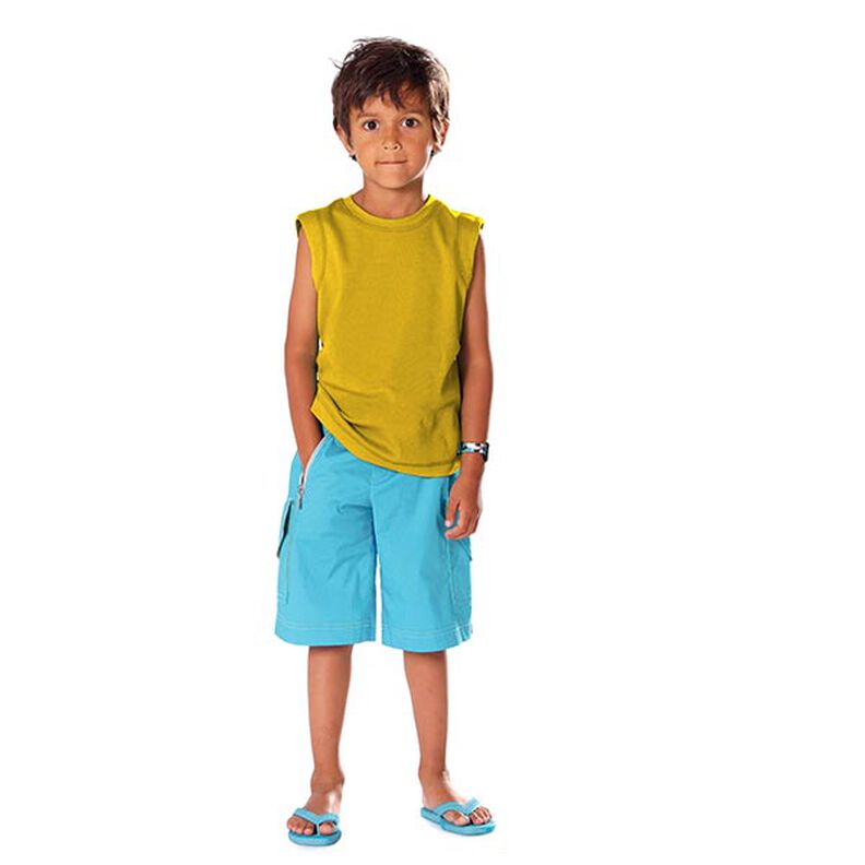 Lightweight Viscose Jersey – curry yellow,  image number 11