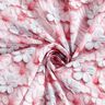Cotton Poplin confectionary flowers Digital Print – light dusky pink,  thumbnail number 3