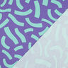 French terry Playful | Nerida Hansen – lilac/light turquoise,  thumbnail number 4