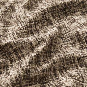 Upholstery Fabric embossed velour – dark brown, 